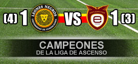 Resultado de los Leones Negros